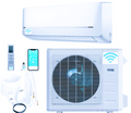 9000 BTU DC Inverter Split Air Conditioner – 0.75 Ton Smart Wi-Fi System