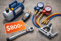 HVAC Auto Service Kit – Professional AC Installation & Repair Tool Set