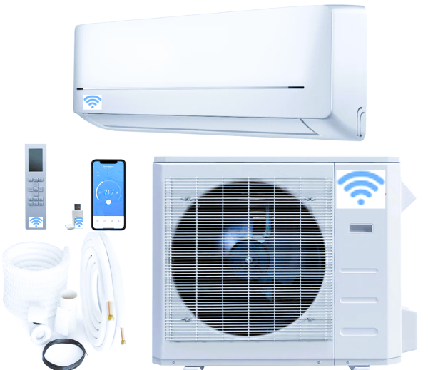 18000 BTU DC Inverter Split Air Conditioner – 1.5 Ton Smart Wi-Fi System